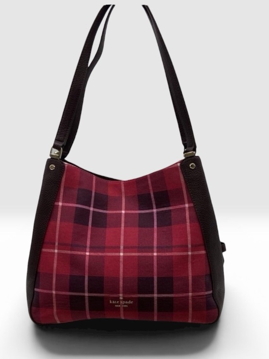 kate spade Handbags - Kate Spade Plaid Newbury Lane Lorie Tote Shoulder Bag